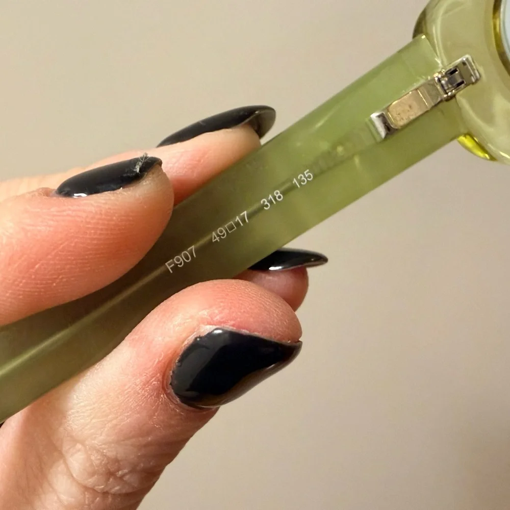 *NEW* Authentic Fendi - Olive Green Eyewear